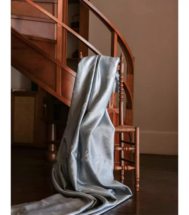 Medieval high-quality jacquard craft American Style curtains
