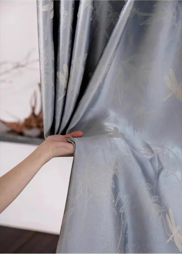 Medieval high-quality jacquard craft American Style curtains