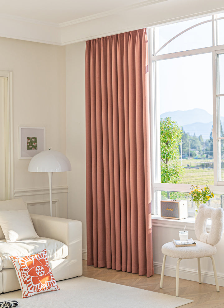 Romantic Fireworks Jacquard Chenille Curtains