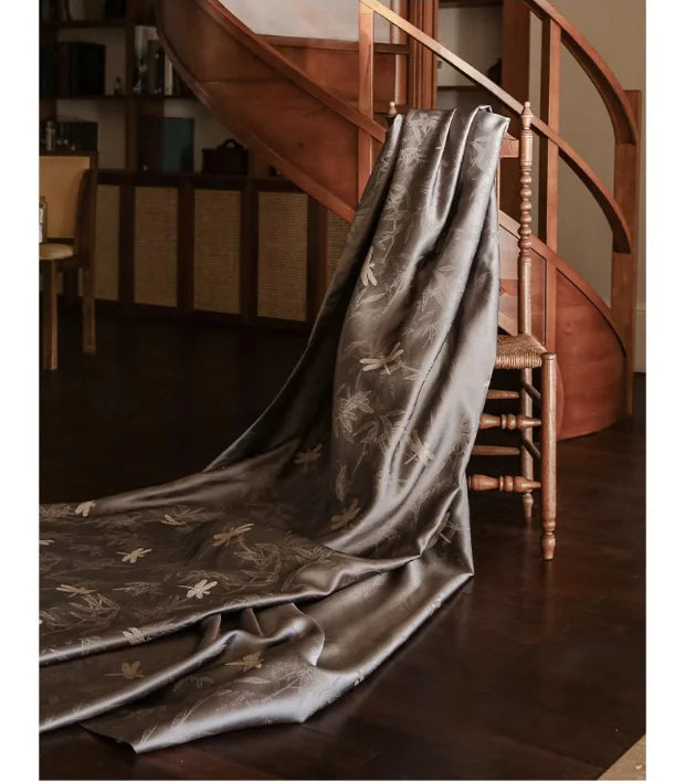Medieval high-quality jacquard craft American Style curtains