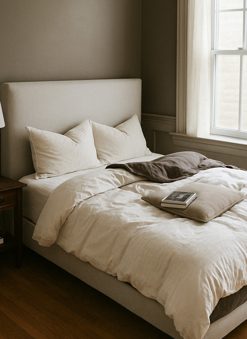 Summer - Ready A - Class 100% Cotton Jacquard & Waffle Weave Bedding Set