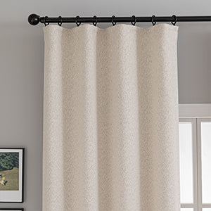 Black tea cheese chenille curtains