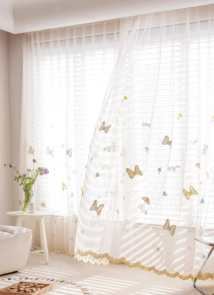 ‌Magical Fantasy Curtains: A Joyful Window Art for Kids & Adults-customized for children’s rooms