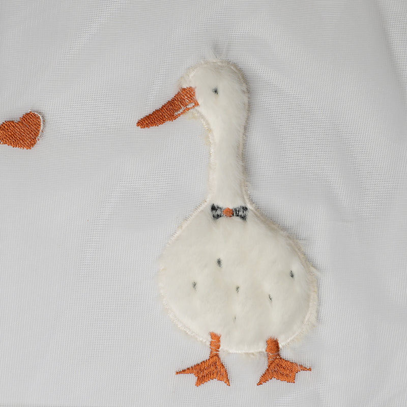 Duck｜Sheer curtain fabric sample｜TH022