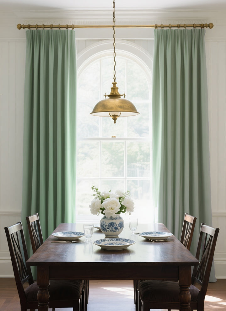 French Starry Three-dimensional Jacquard Curtains With A Thick Velvet Texture