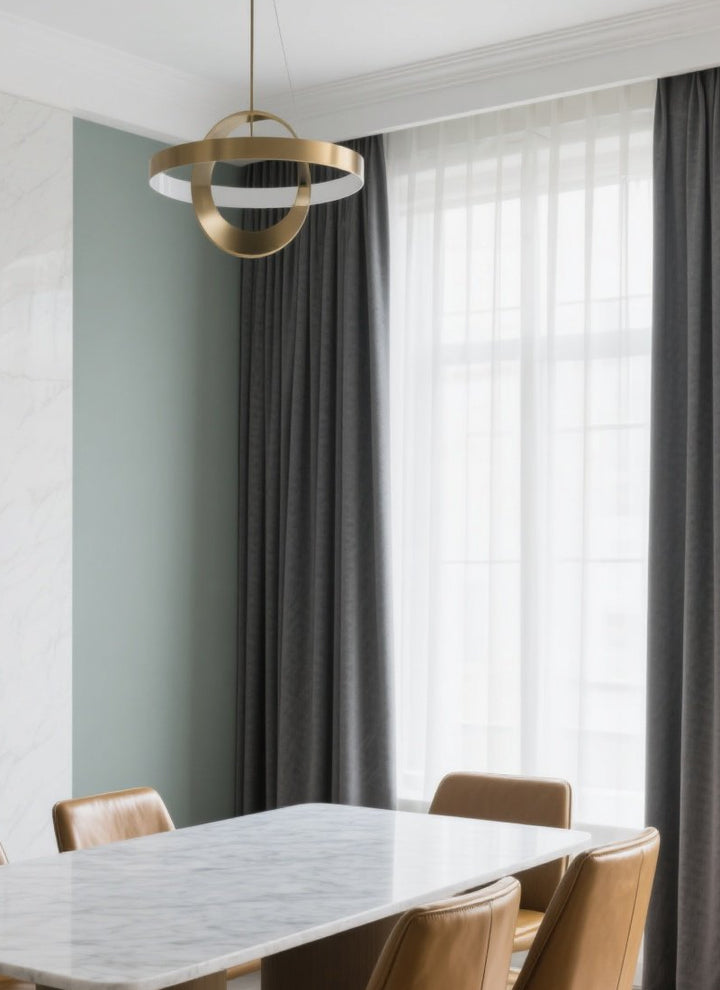 Textured Cotton-Linen Jacquard Curtains