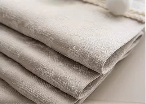 French Retro Chenille Blackout Curtains-2024 Fashion Downton Abbey Lace Fabric