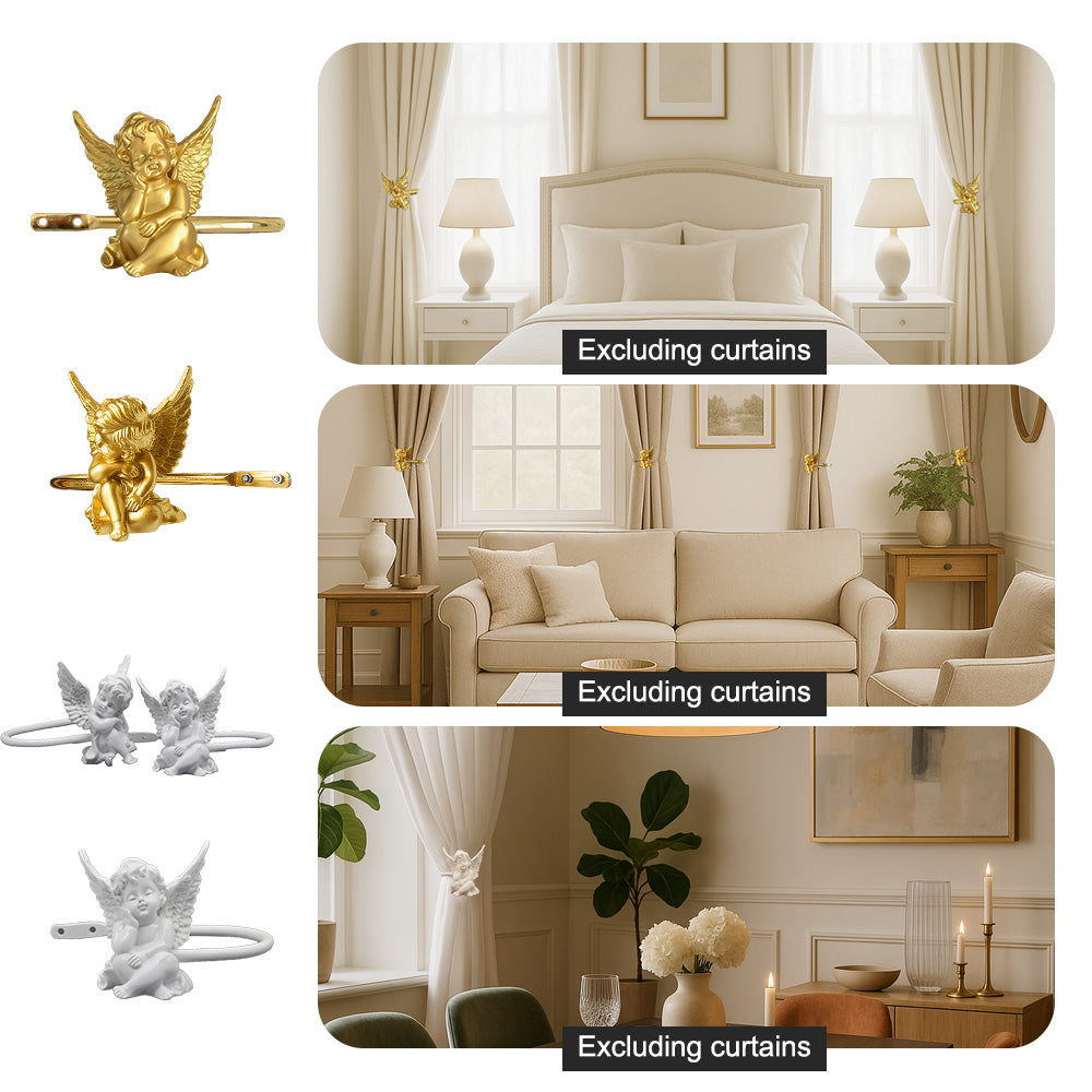 ‌Divine Poetic Cherub U-Hook Wall Hangers‌