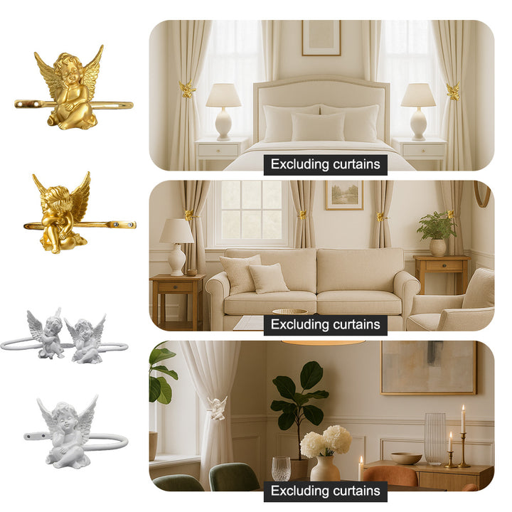 ‌Divine Poetic Cherub U-Hook Wall Hangers‌