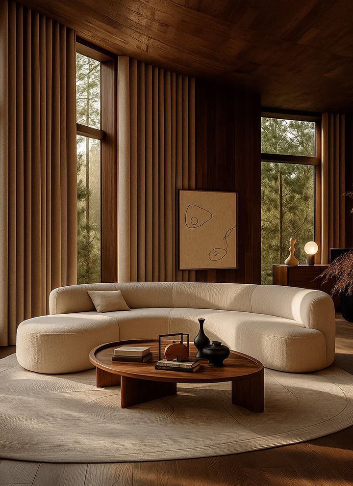 ‌Premium Chenille Blackout Curtains for Deep Sleep‌