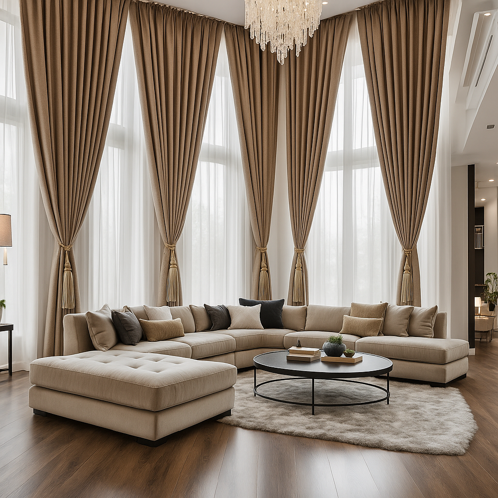 Modern European Luxury Classic Tassel Curtain Tiebacks