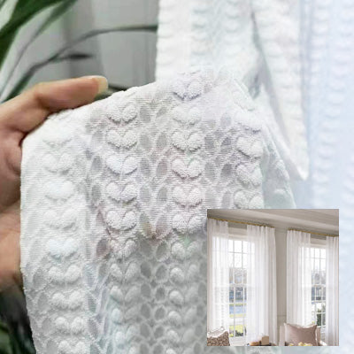 Wheat｜Sheer curtain fabric sample｜
