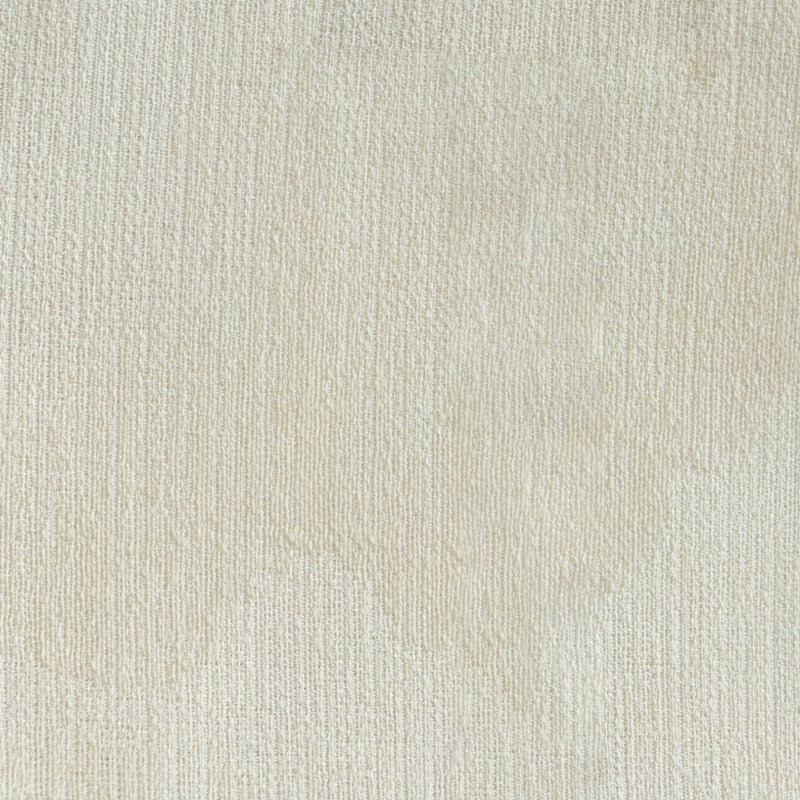 Close-up of beige textured curtain fabric, ideal for blackout and thermal window treatments