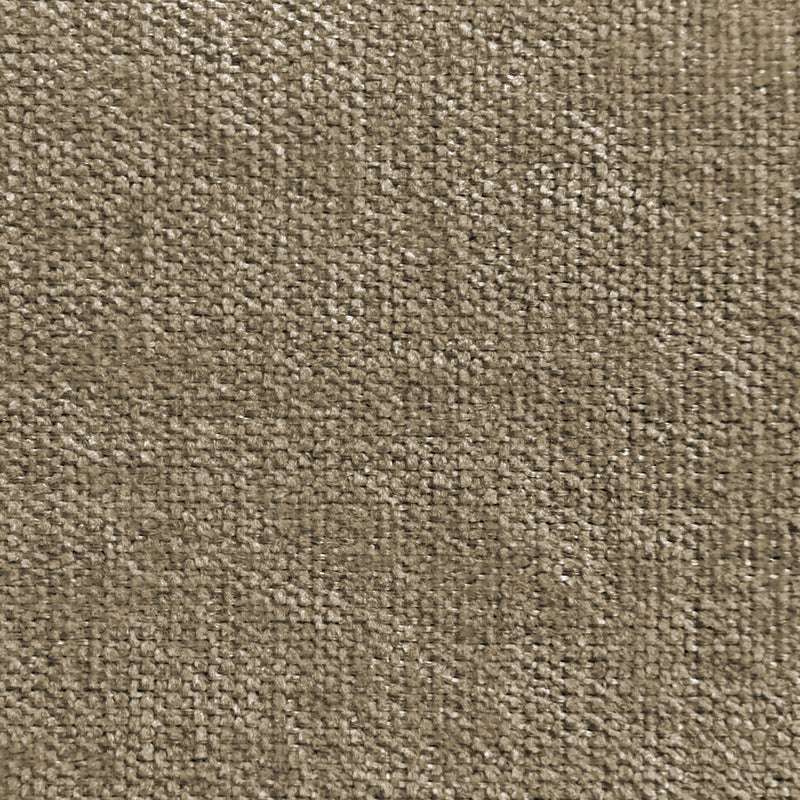 Close-up of textured beige curtain fabric with a woven pattern, thermal and blackout material