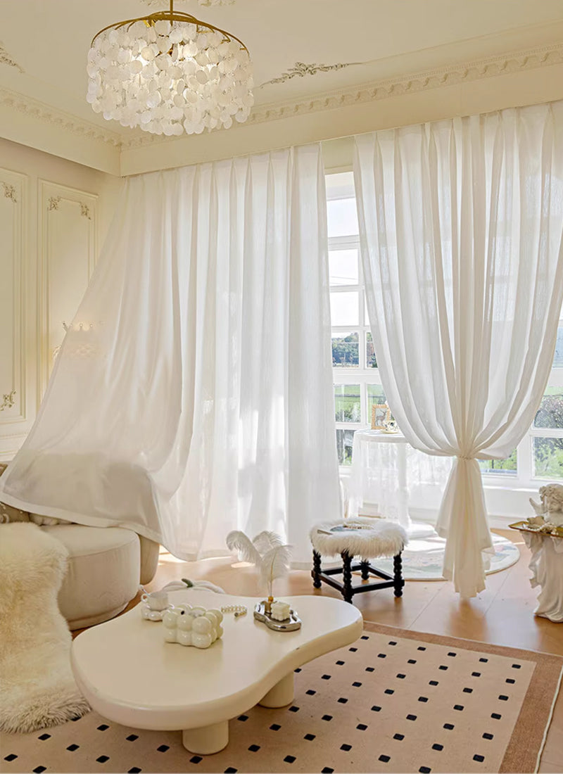 ‌Luxury  Jacquard Curtain with Privacy Weave