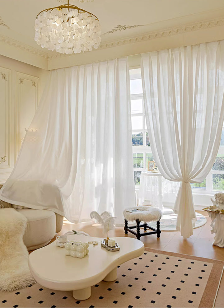 ‌Luxury  Jacquard Curtain with Privacy Weave
