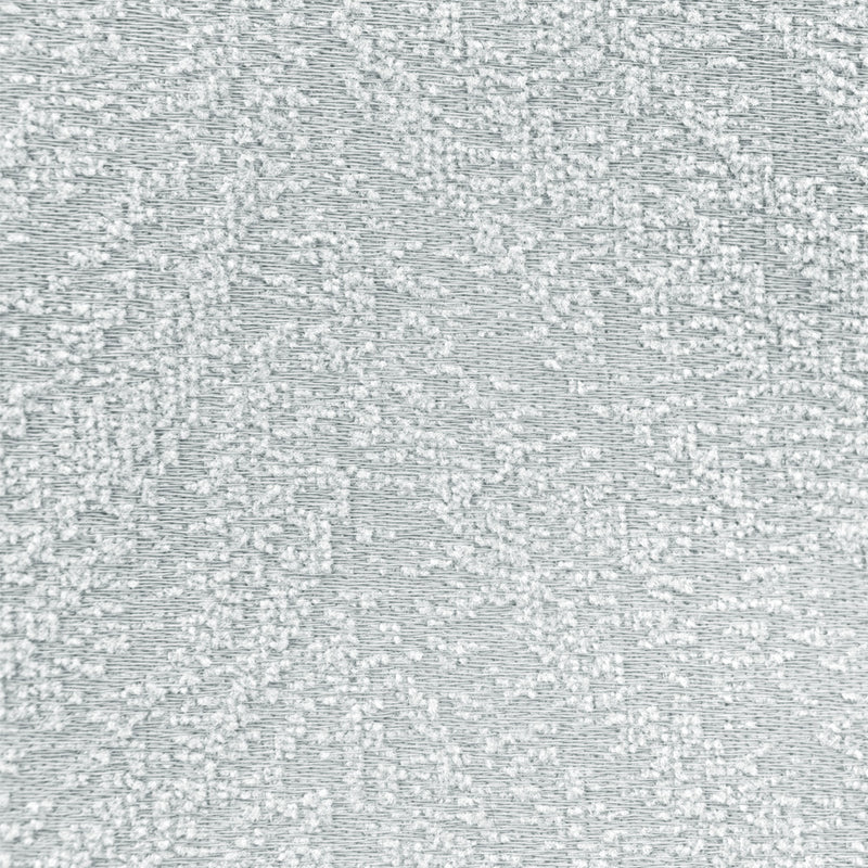 Light grey textured blackout curtain fabric with subtle woven pattern