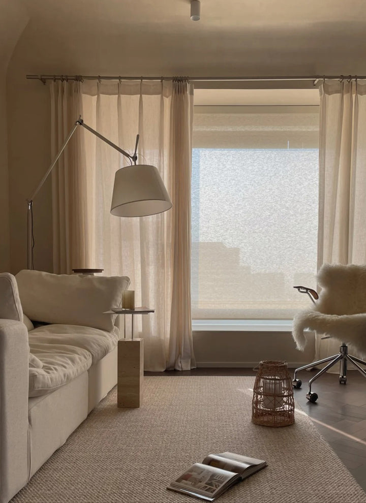 ‌Timeless Linen Sheers, Embracing Tranquil Elegance in Every American Home