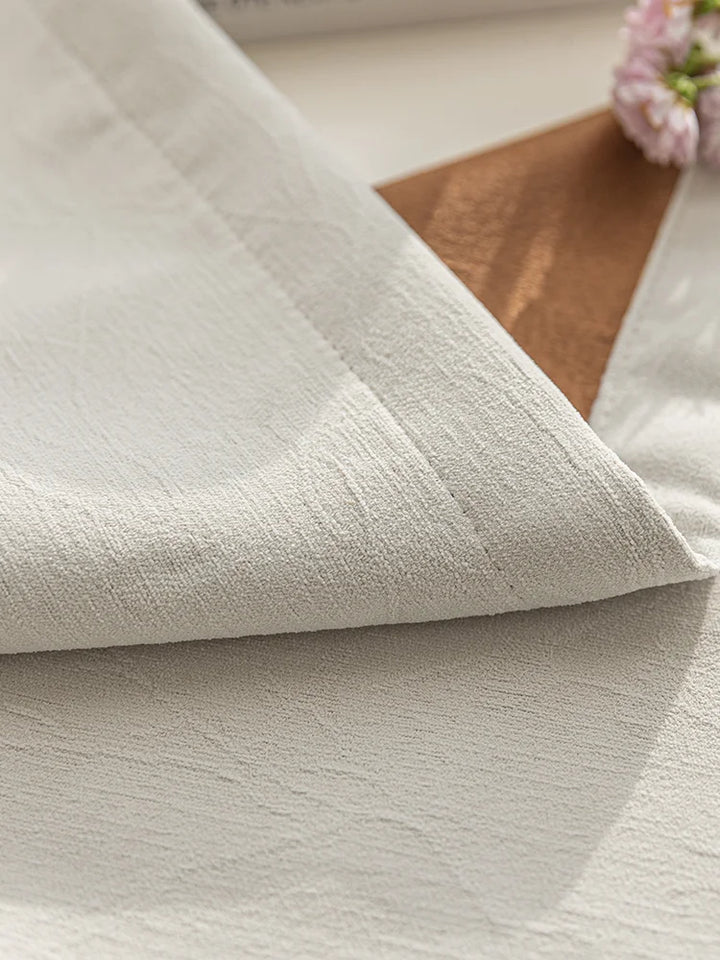 Simple Lines Texture, Light Luxury And Soft Chenille Curtains