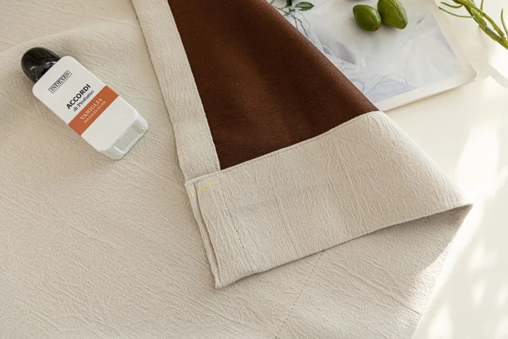 Three-Dimensional Tree Texture, Warm And Soft Chenille Curtains