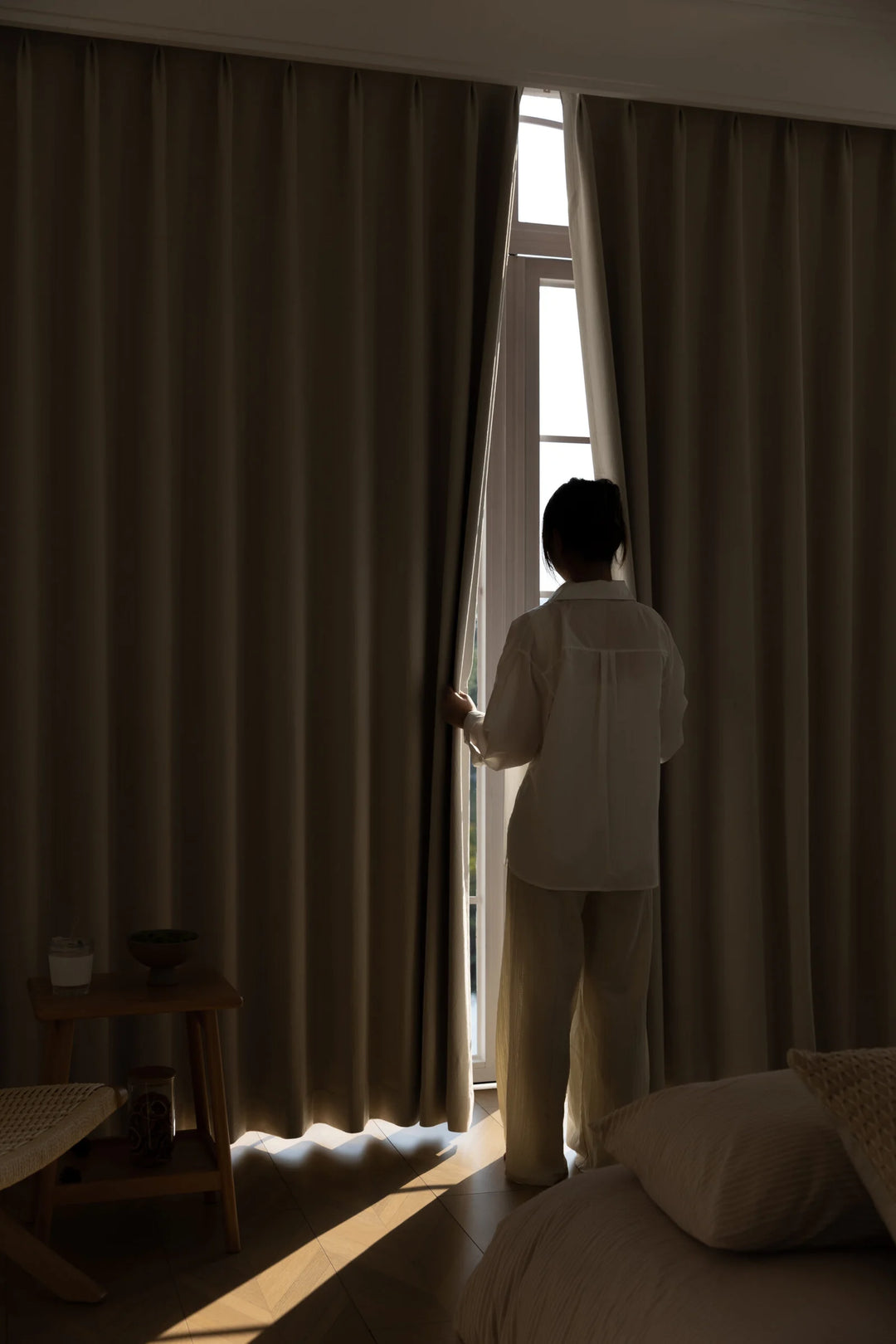 Three-Dimensional Tree Texture, Warm And Soft Chenille Curtains
