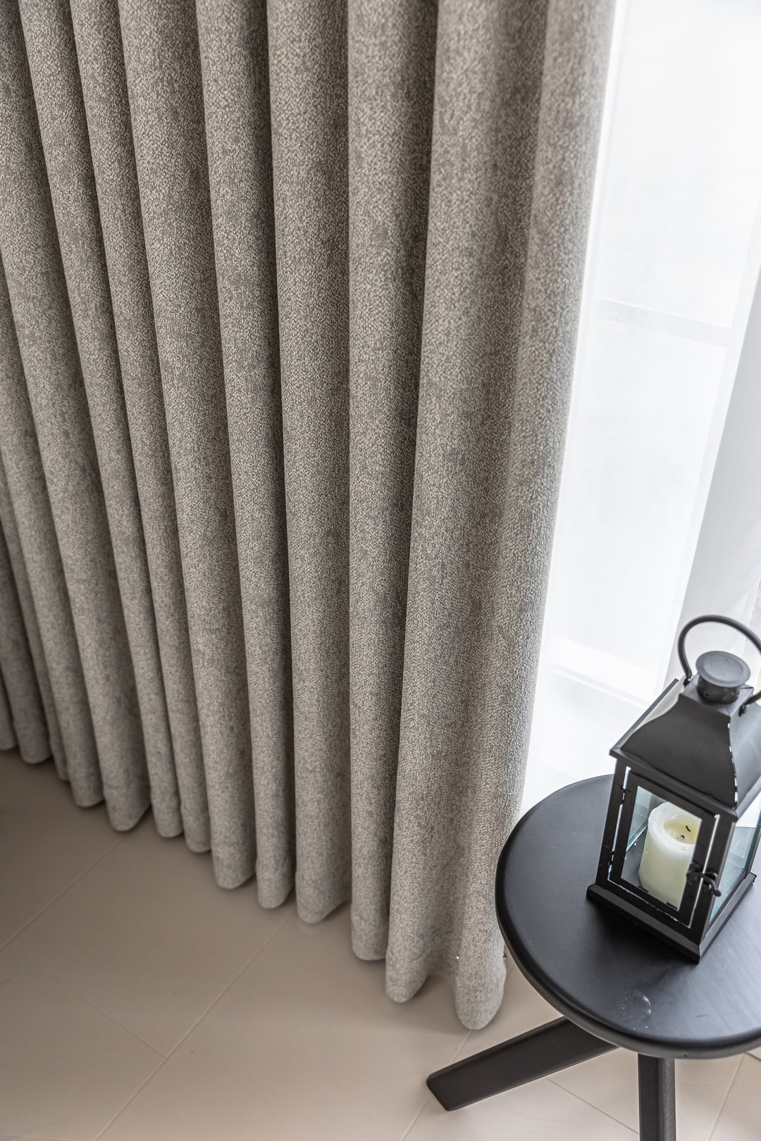Textured Cotton-Linen Jacquard Curtains