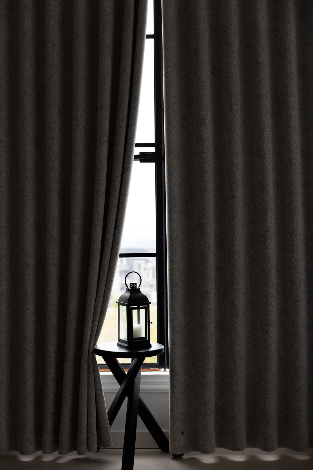 Textured Cotton-Linen Jacquard Curtains