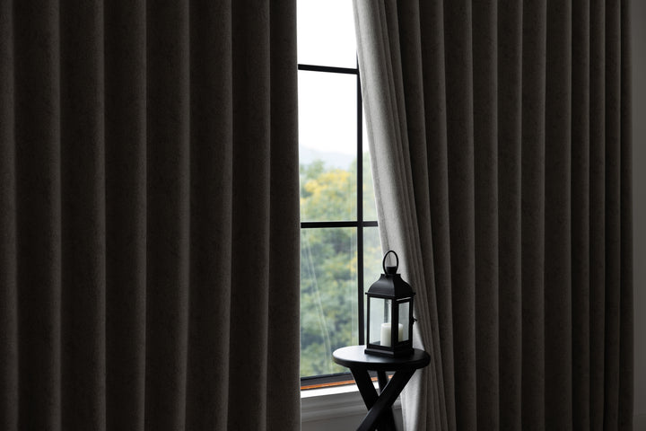 Textured Cotton-Linen Jacquard Curtains