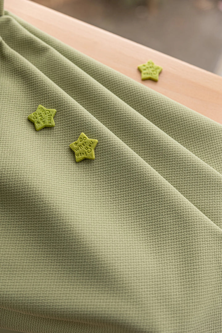 Double-sided With Rice Grains Texture Linen Blend Curtain