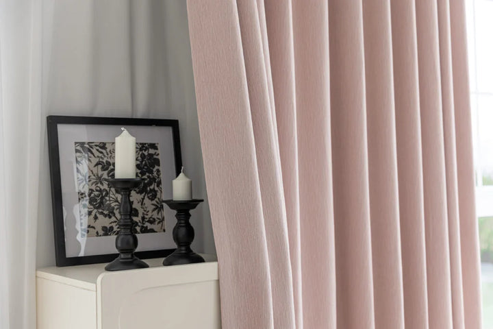 Three-Dimensional Leaf Texture, Comfortable And Soft Chenille Curtains