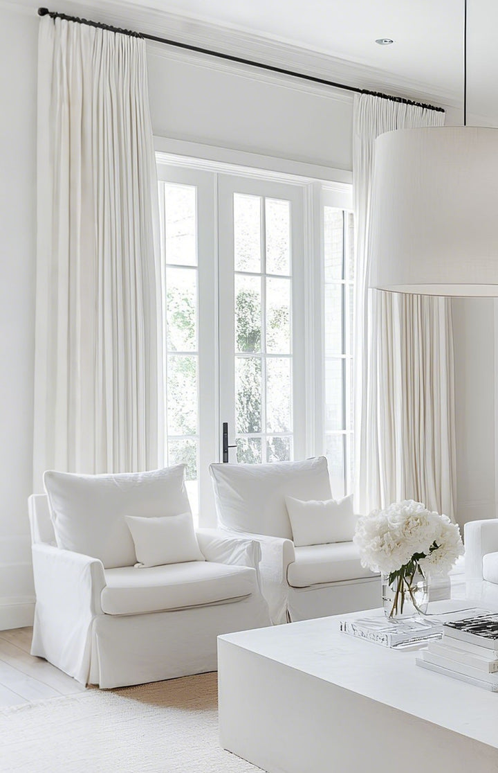 ‌Luxury  Jacquard Curtain with Privacy Weave