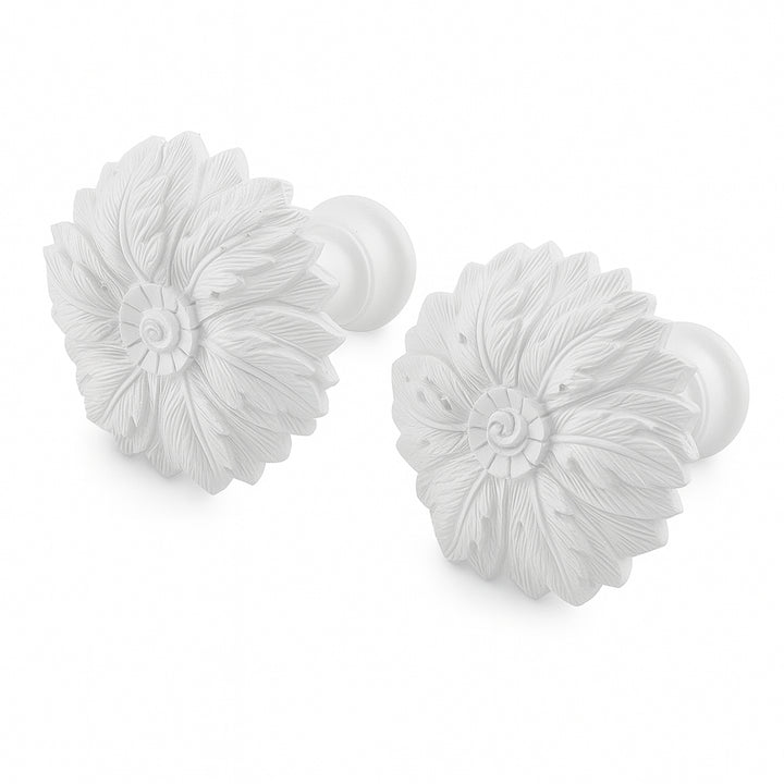 European-Style Resin Curtain Hook Wall Brackets(Two)