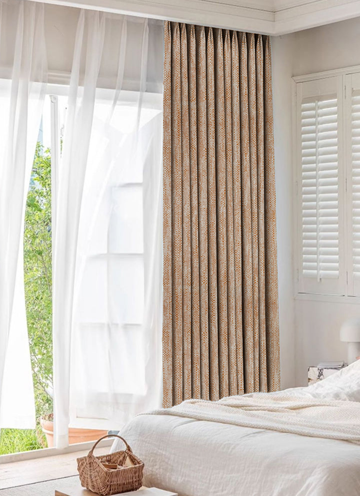 ‌Urban Loom Frosted Sheers – Plush High-Precision Backing for Cozy Light Control‌