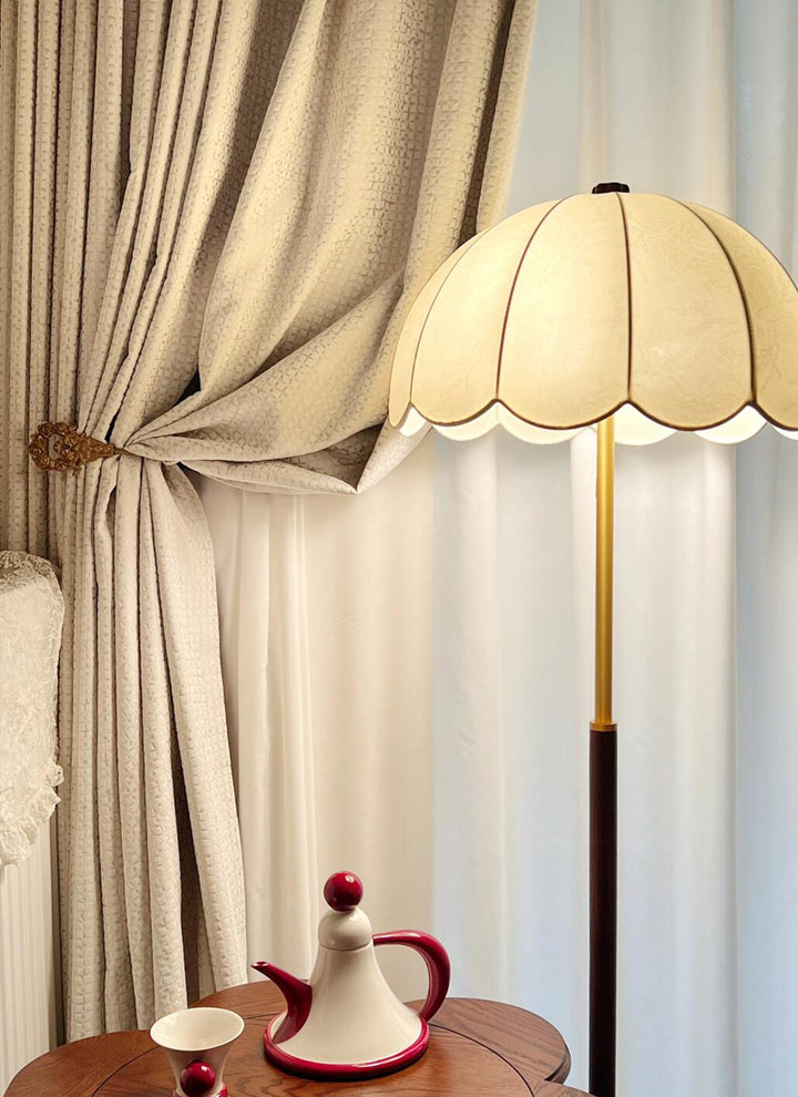 ‌Coastal Waffle Chenille Curtains – Rose Coast Inspired, Soft & Modern