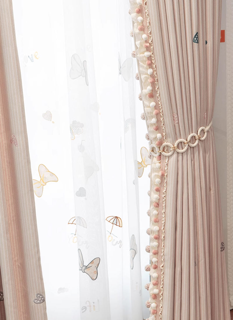 ‌Magical Fantasy Curtains: A Joyful Window Art for Kids & Adults-customized for children’s rooms