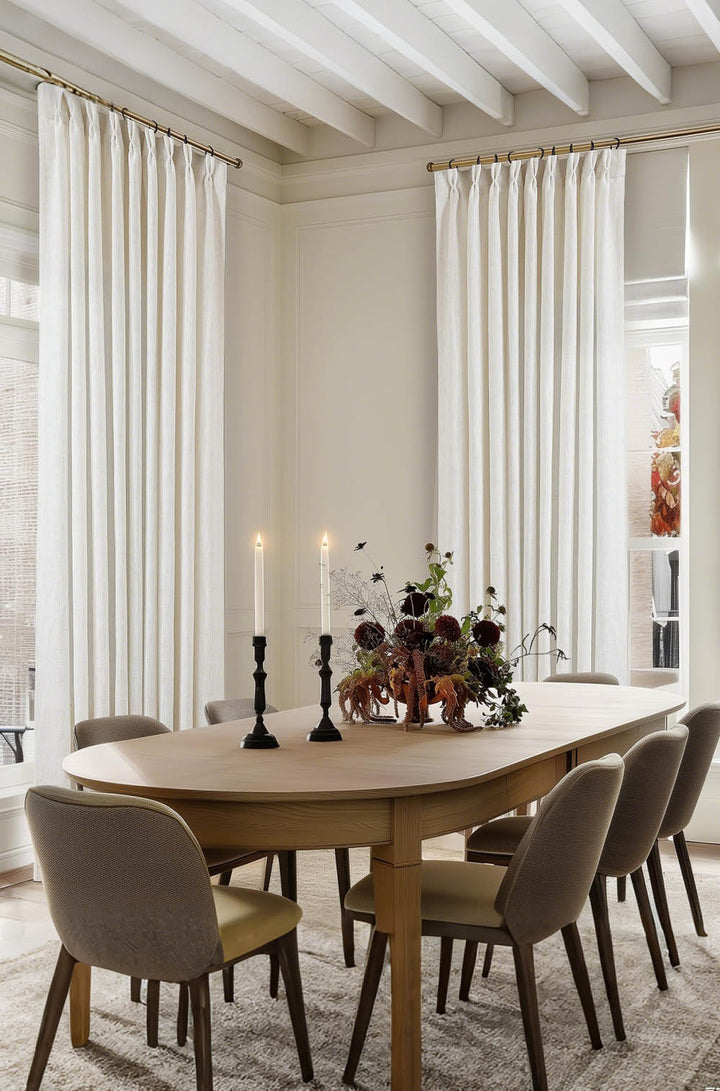 Eco - Friendly Linen Curtains, Versatile & Stylish