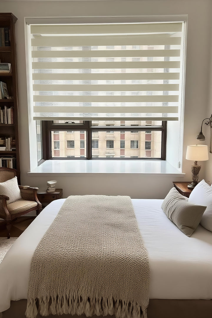 ‌Shangri-La AquaShield Elegant Waterproof Roller Curtain