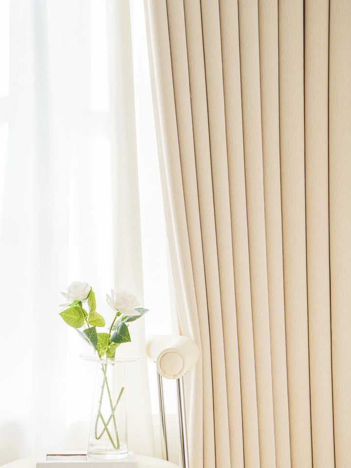 Three-Dimensional Tree Texture, Warm And Soft Chenille Curtains