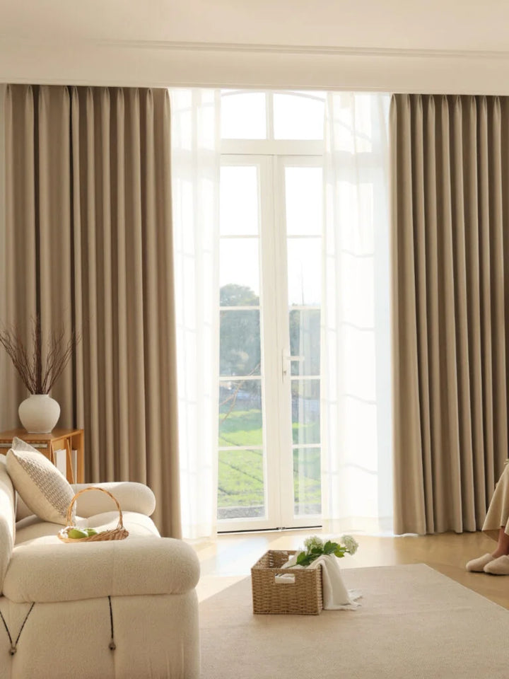 New High-grade Velvet Jacquard Chenille Curtains