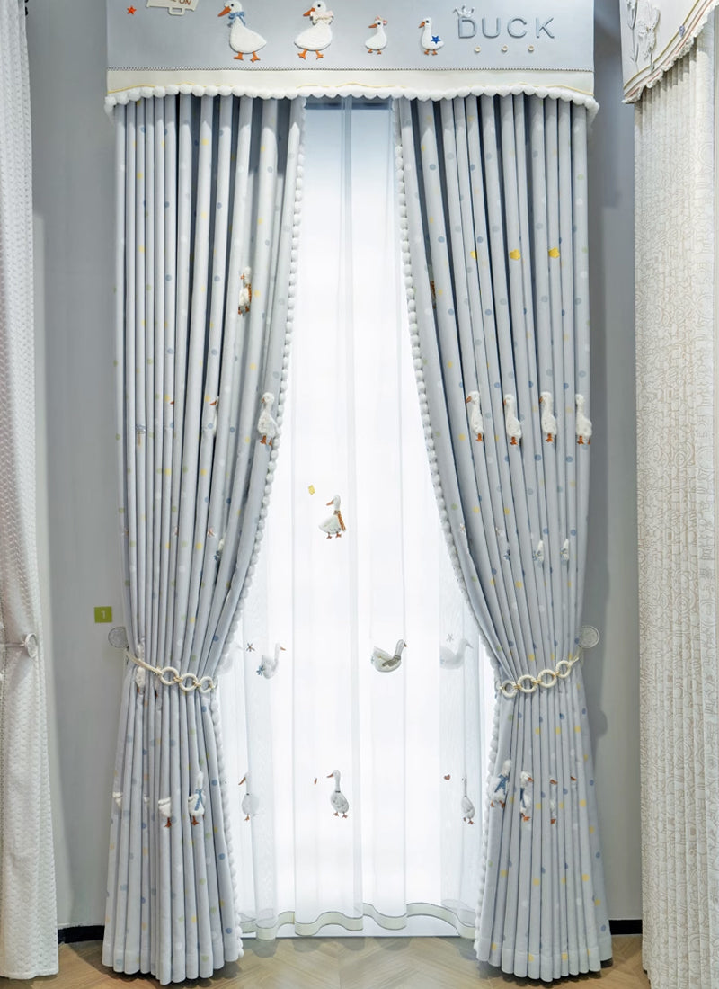 ‌Magical Fantasy Curtains: A Joyful Window Art for Kids & Adults-customized for children’s rooms