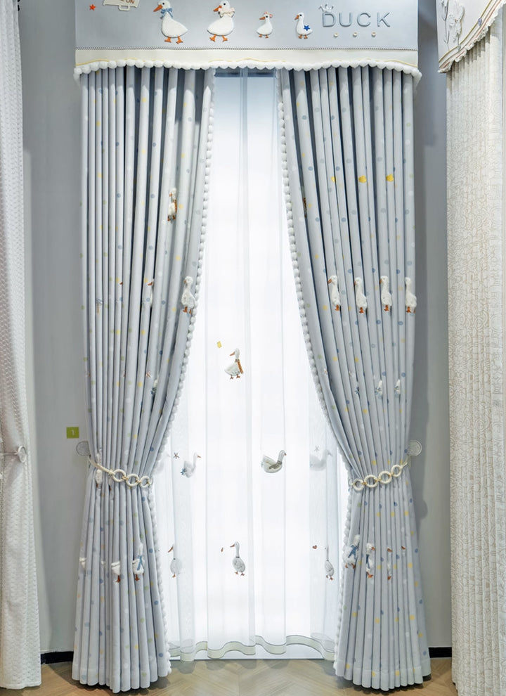 ‌Magical Fantasy Curtains: A Joyful Window Art for Kids & Adults-customized for children’s rooms
