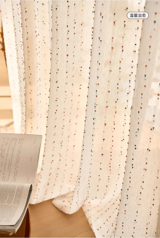 Rainbow Sugar Beans curtains – customized for children’s rooms