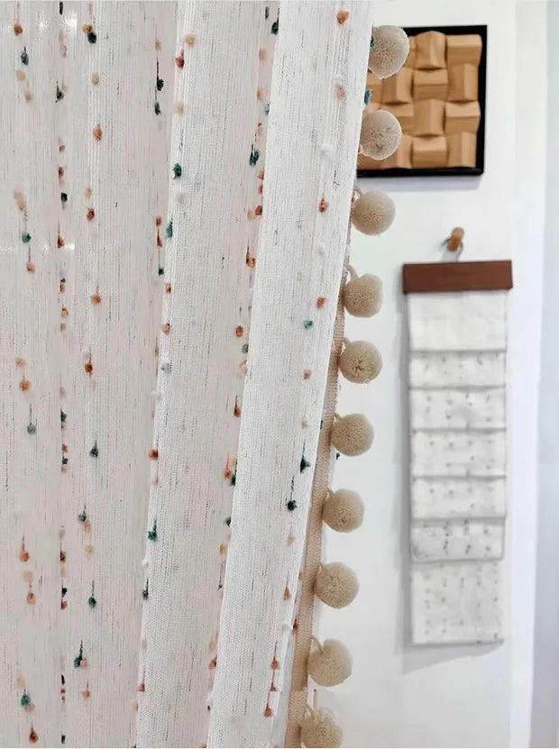 Rainbow Sugar Beans curtains – customized for children’s rooms