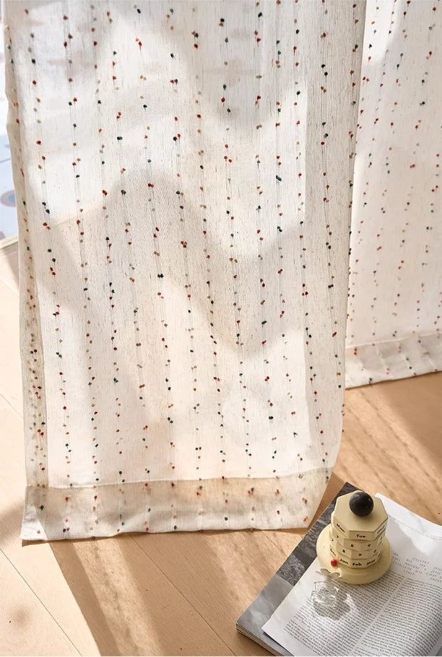 Rainbow Sugar Beans curtains – customized for children’s rooms