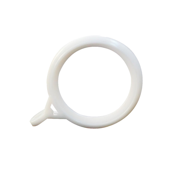 1.57-Inch Inner Diameter Perforated Thickened Silent Curtain Ring (Pack of 30)