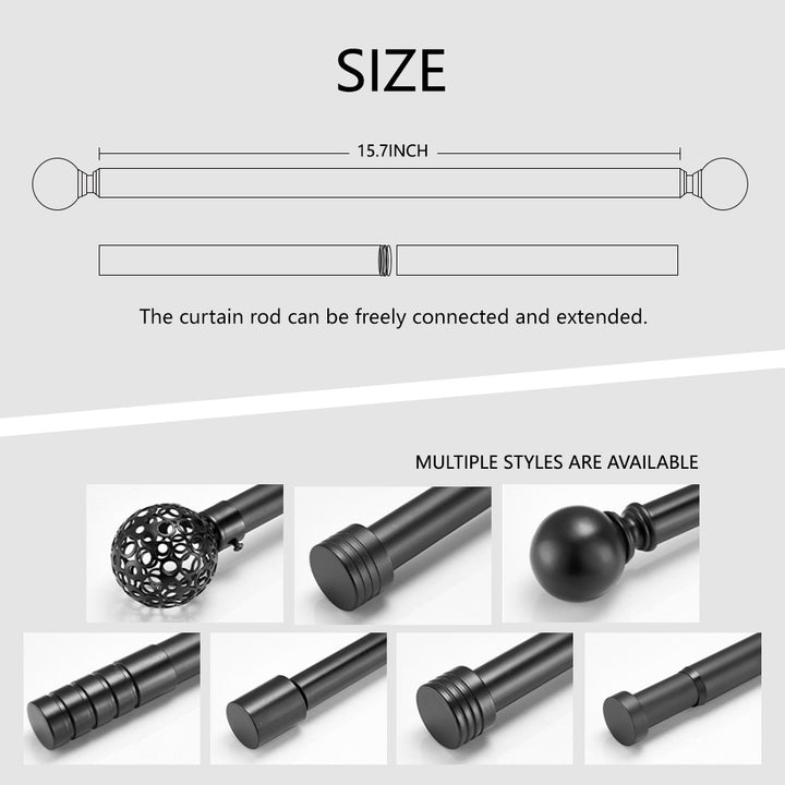 Imperial FlexiGlide Telescopic Rod System-Roma A-Series