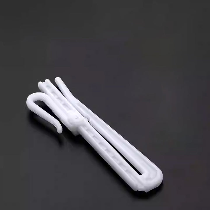 Adjustable Plastic Single Hook Curtain Accessories-8cm