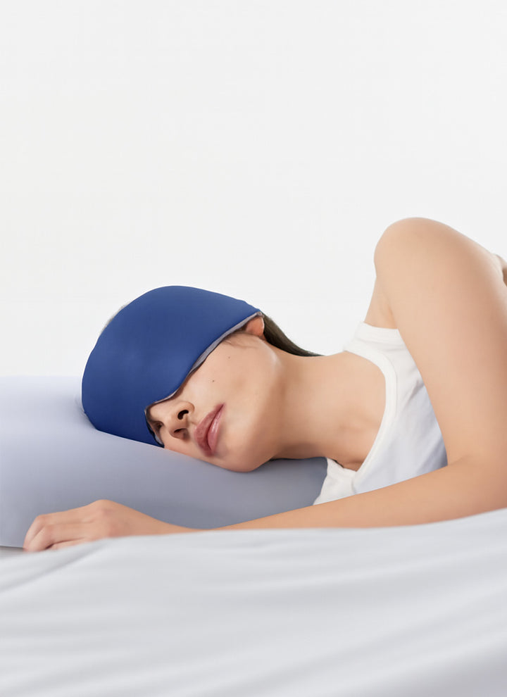 Anti-Dustmite Sleep Mask - Breathable & Machine Washable, Hypoallergenic 3D Contoured Eye Cover for Side/Back Sleepers (Single Pack)