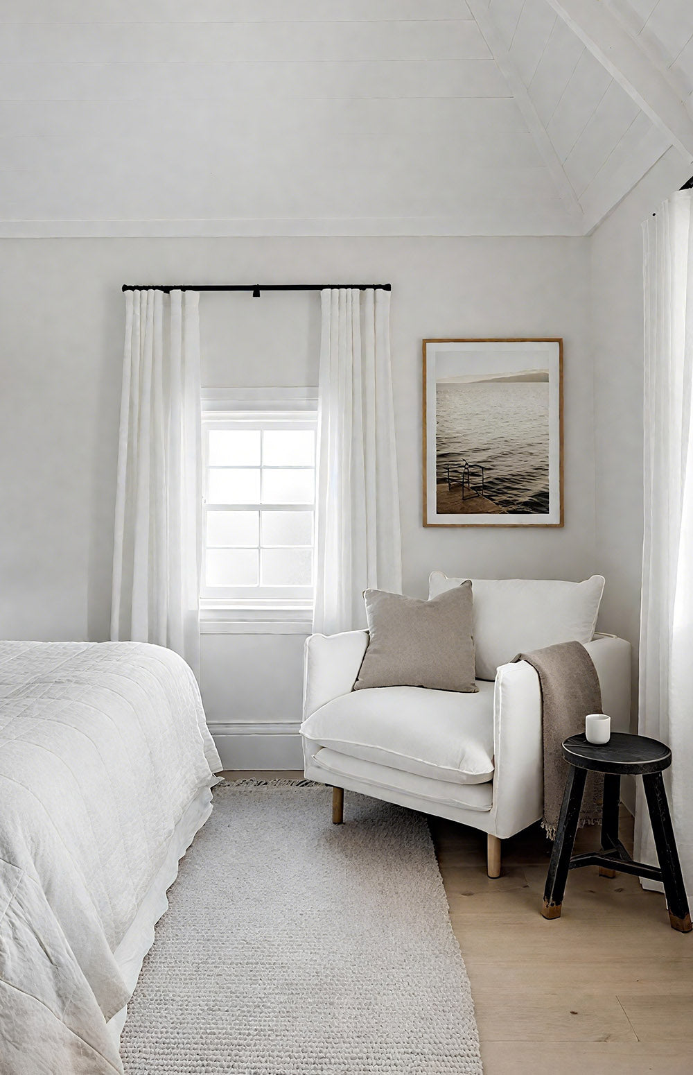 ‌Luxury  Jacquard Curtain with Privacy Weave