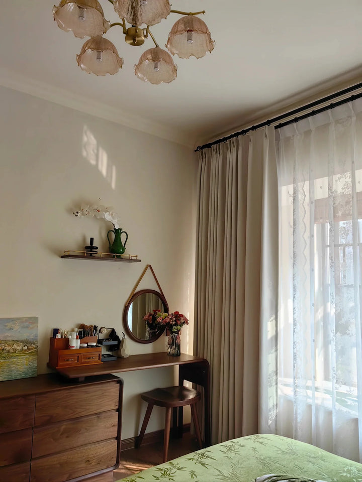 New High-grade Velvet Jacquard Chenille Curtains